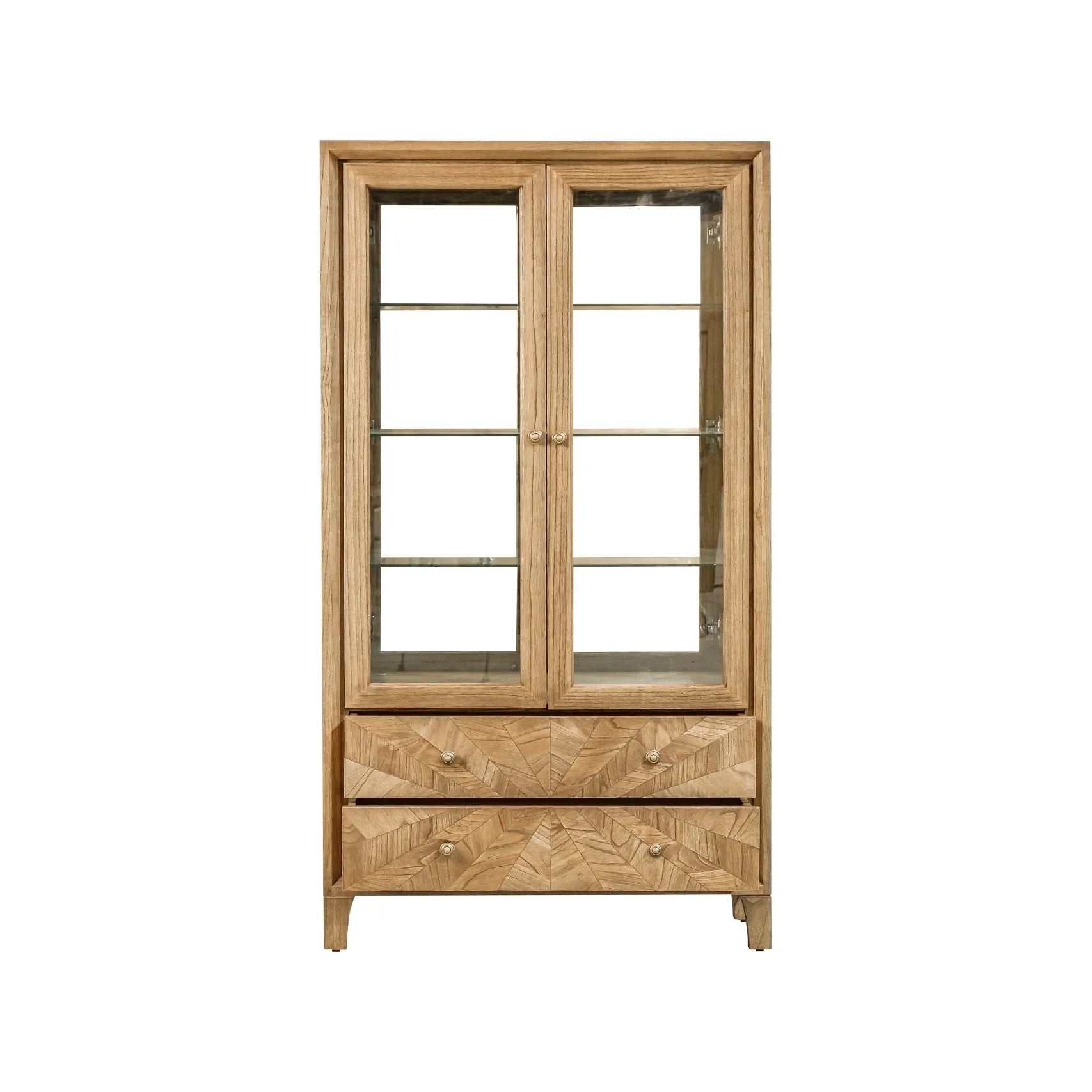 Stella Display Cabinet Light Ash