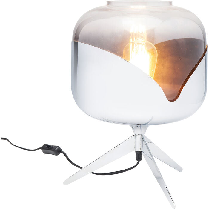 Table Lamp Chrome Goblet Ball