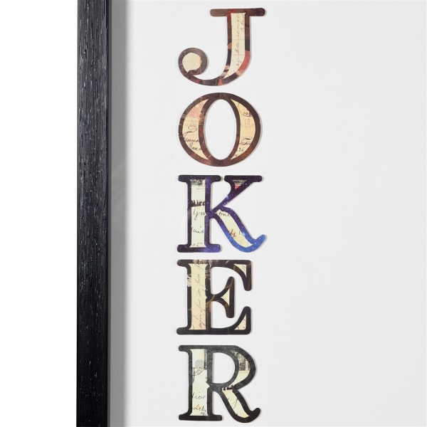 Whimsical Joker Collage Picture