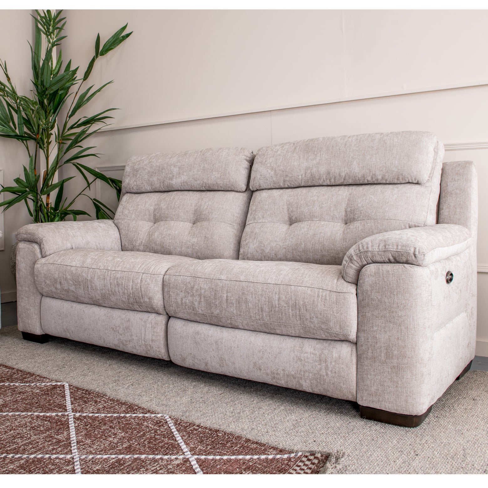 Titian Fabric 2.5 Seater Power Recliner Sofa