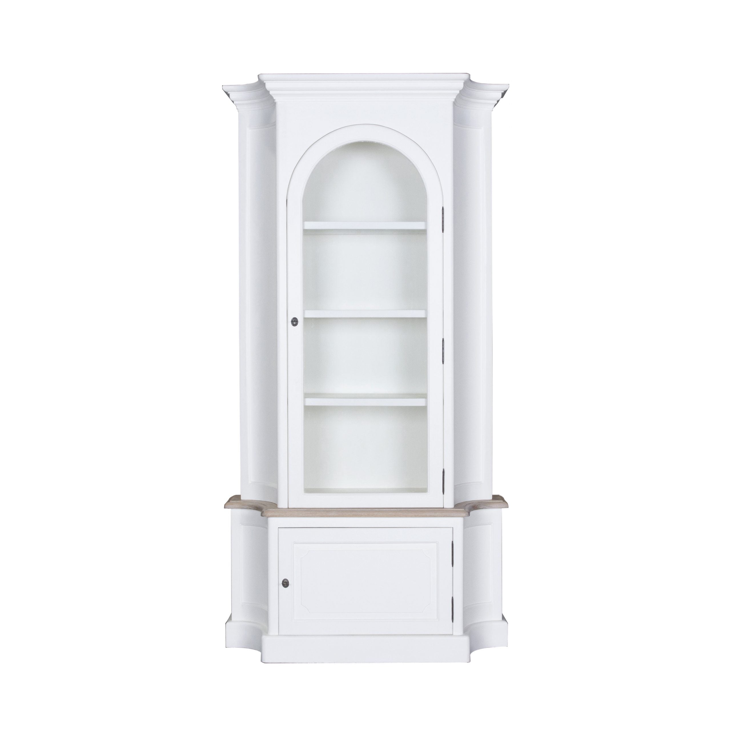Sara 2 Door Display Unit – Oak Antique
