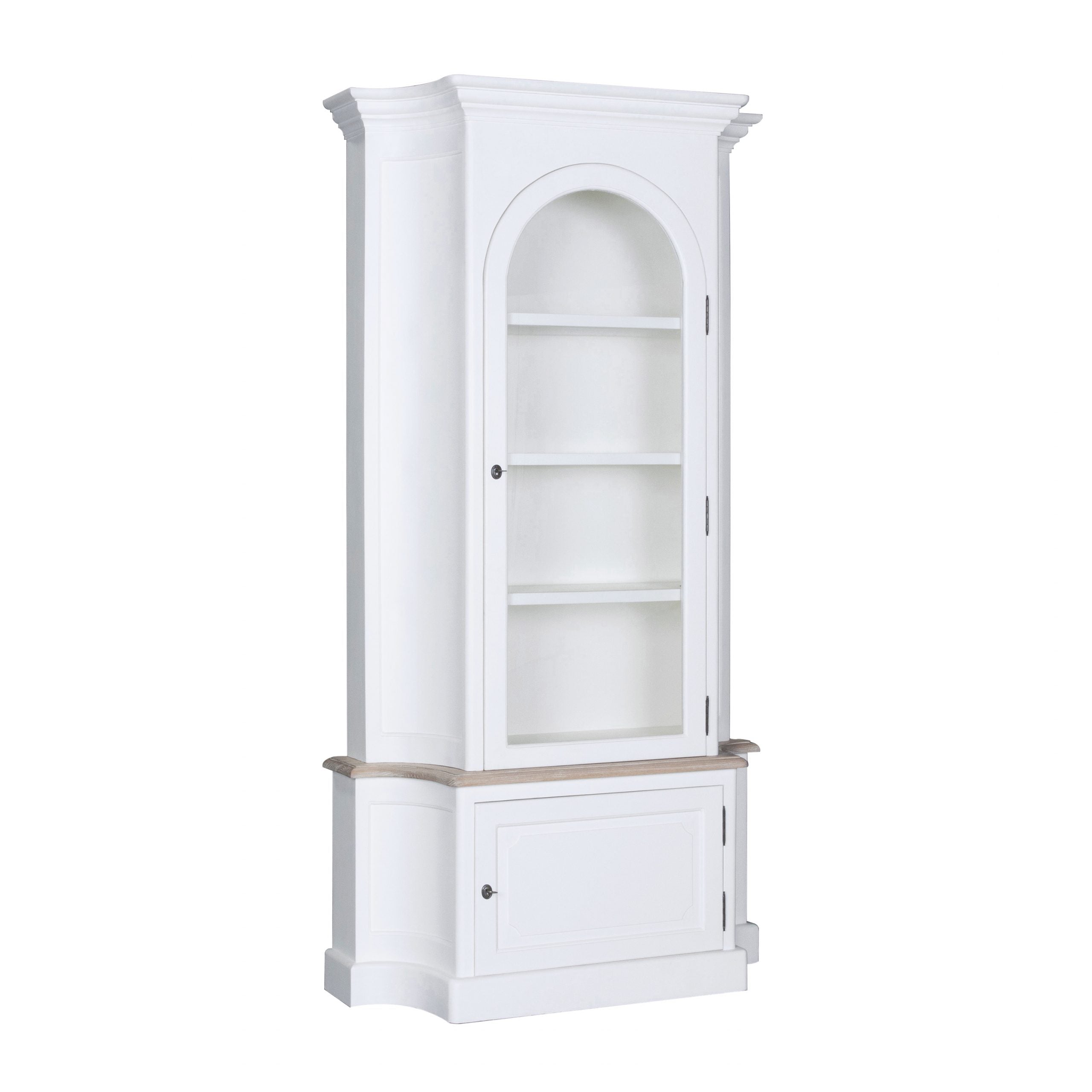 Sara 2 Door Display Unit – Oak Antique